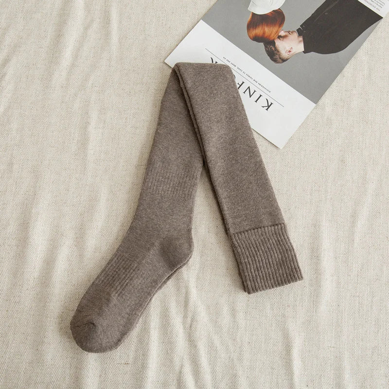 Winter Long Cotton Thick Stockings