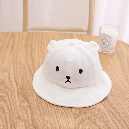 Cute Bear Baby Bucket Hats
