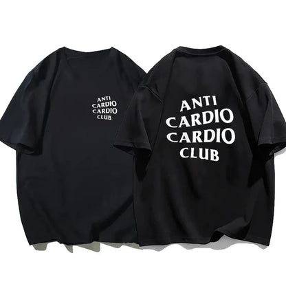 Plus Size Anti Cardio Club T Shirt