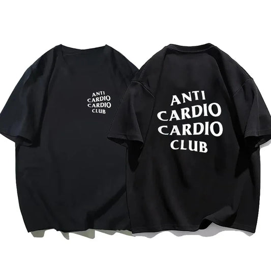 Plus Size Anti Cardio Club T Shirt