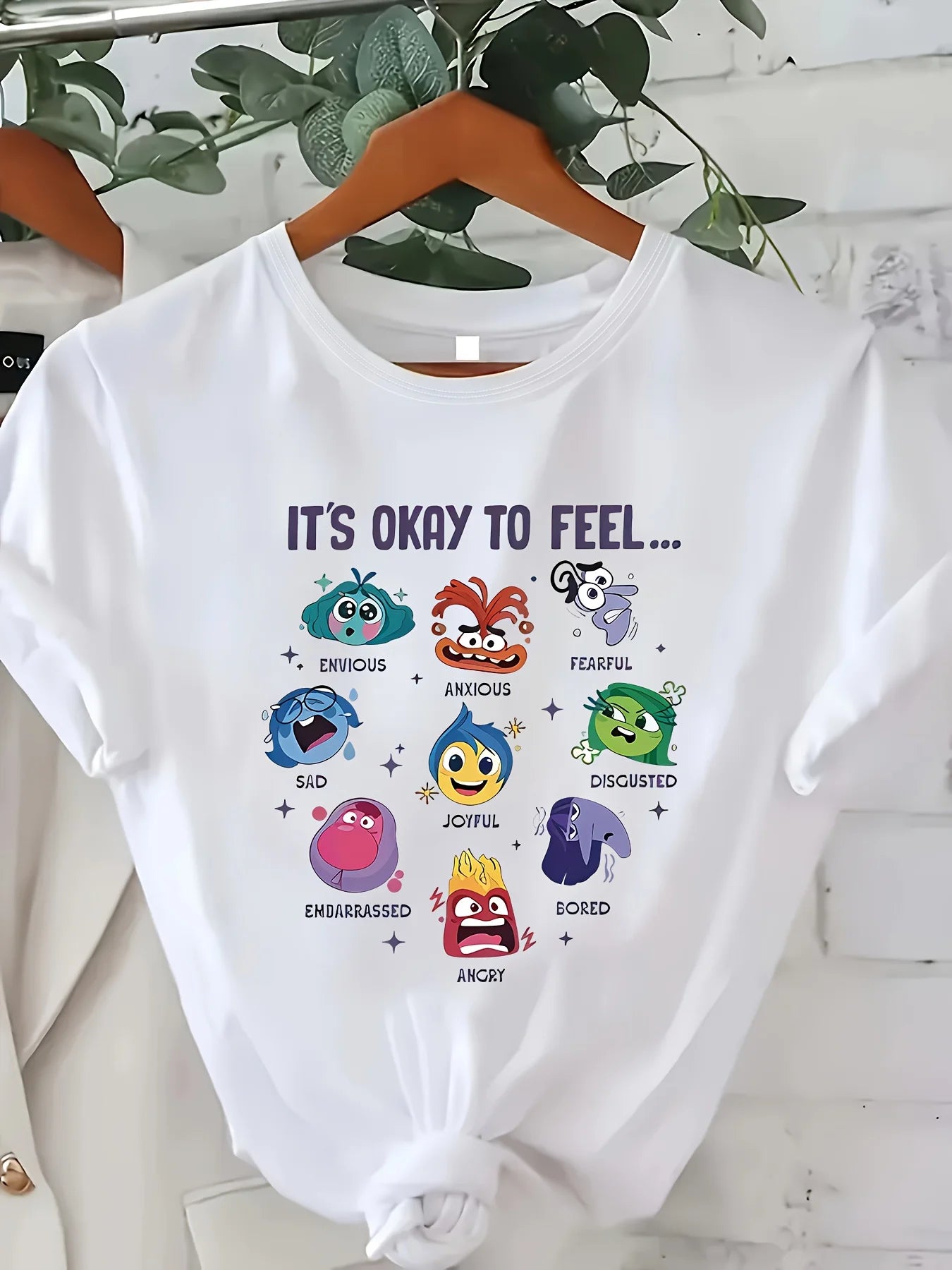 Women's Plus Size Emotions T-Shirt