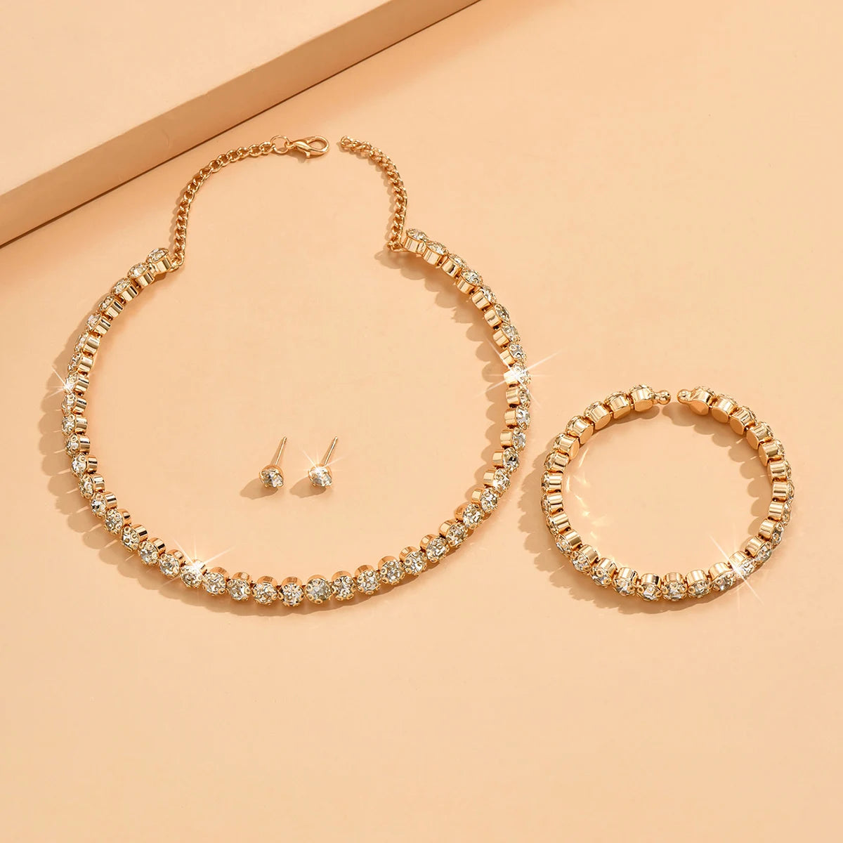 3 Piece Rhinestone Set