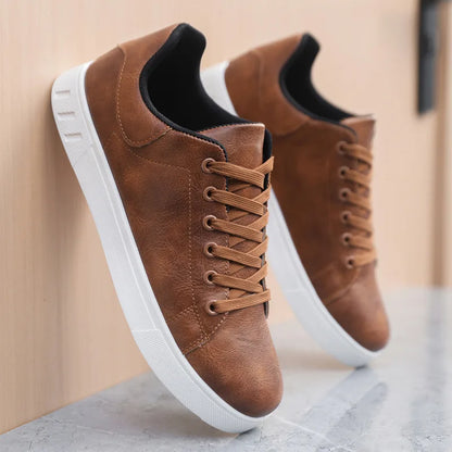 British Leather Sneakers