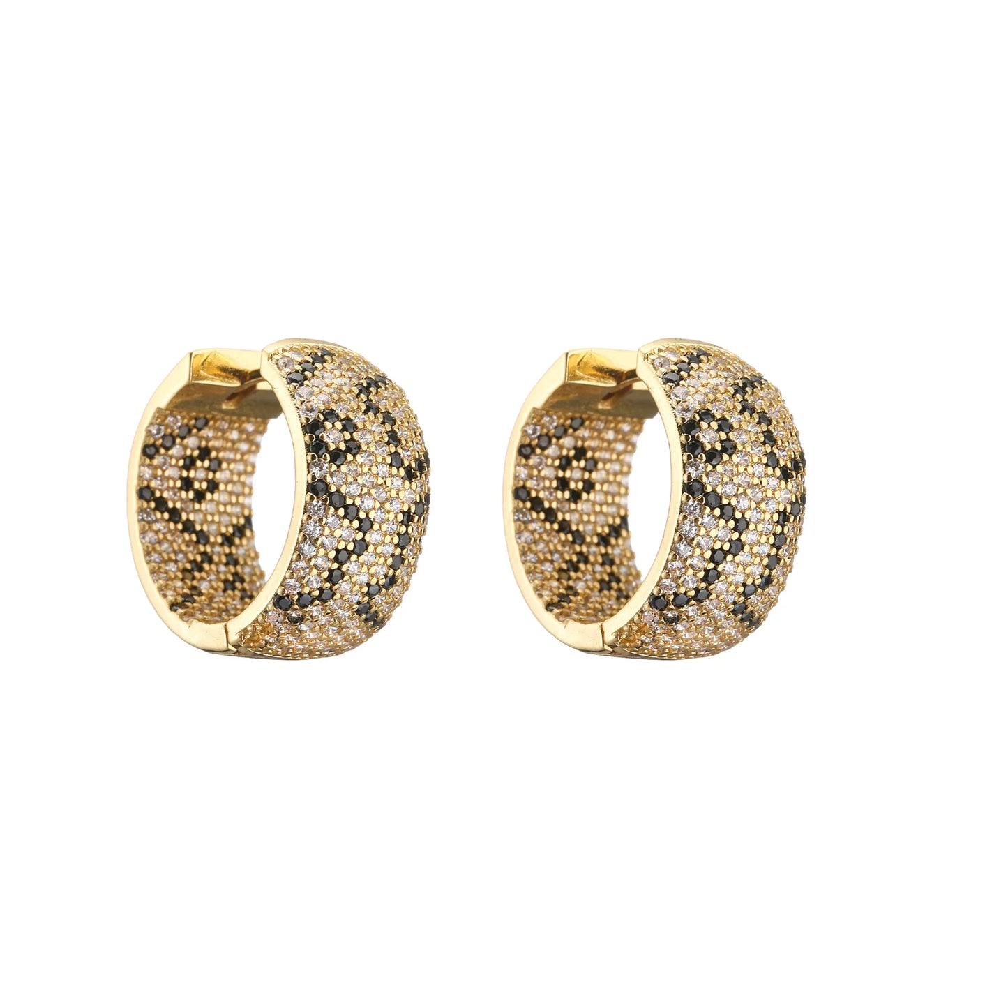 Leopard Print Earrings