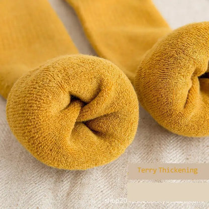 Winter Long Cotton Thick Stockings