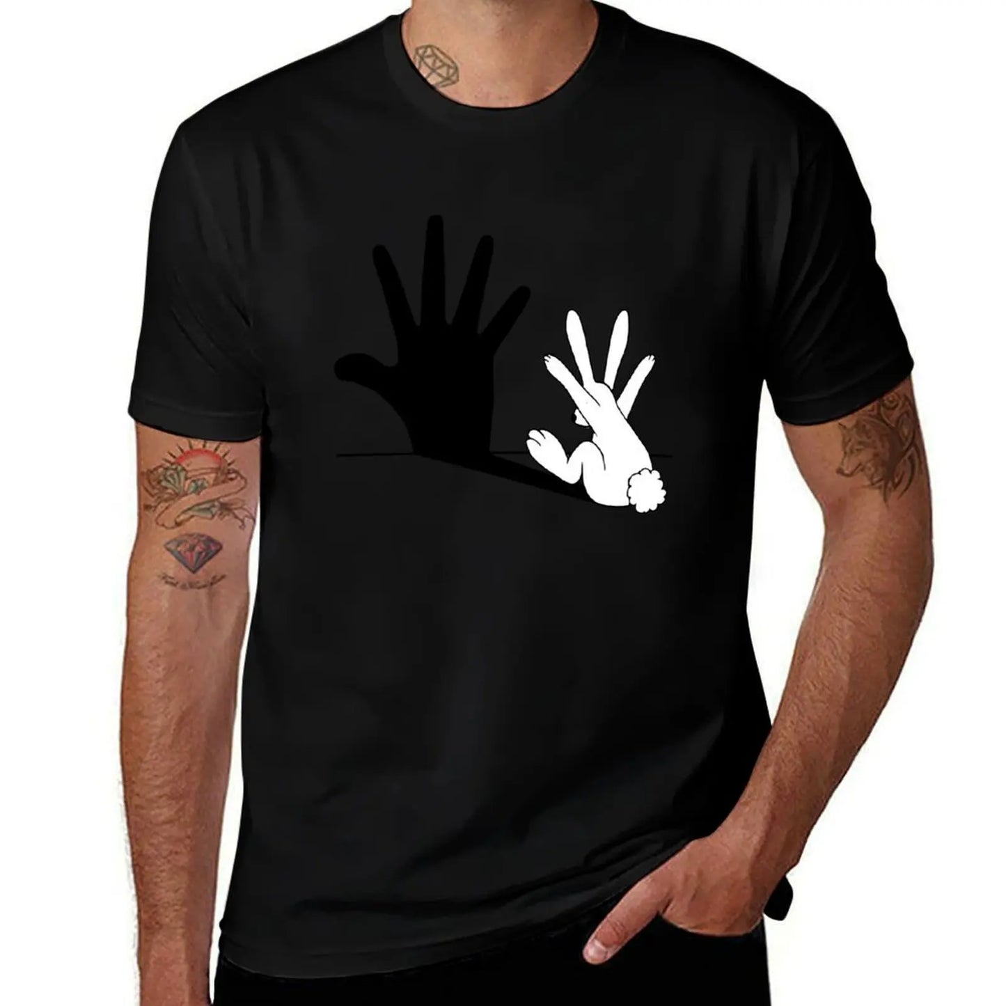 Rabbit Hand Shadow T-Shirt