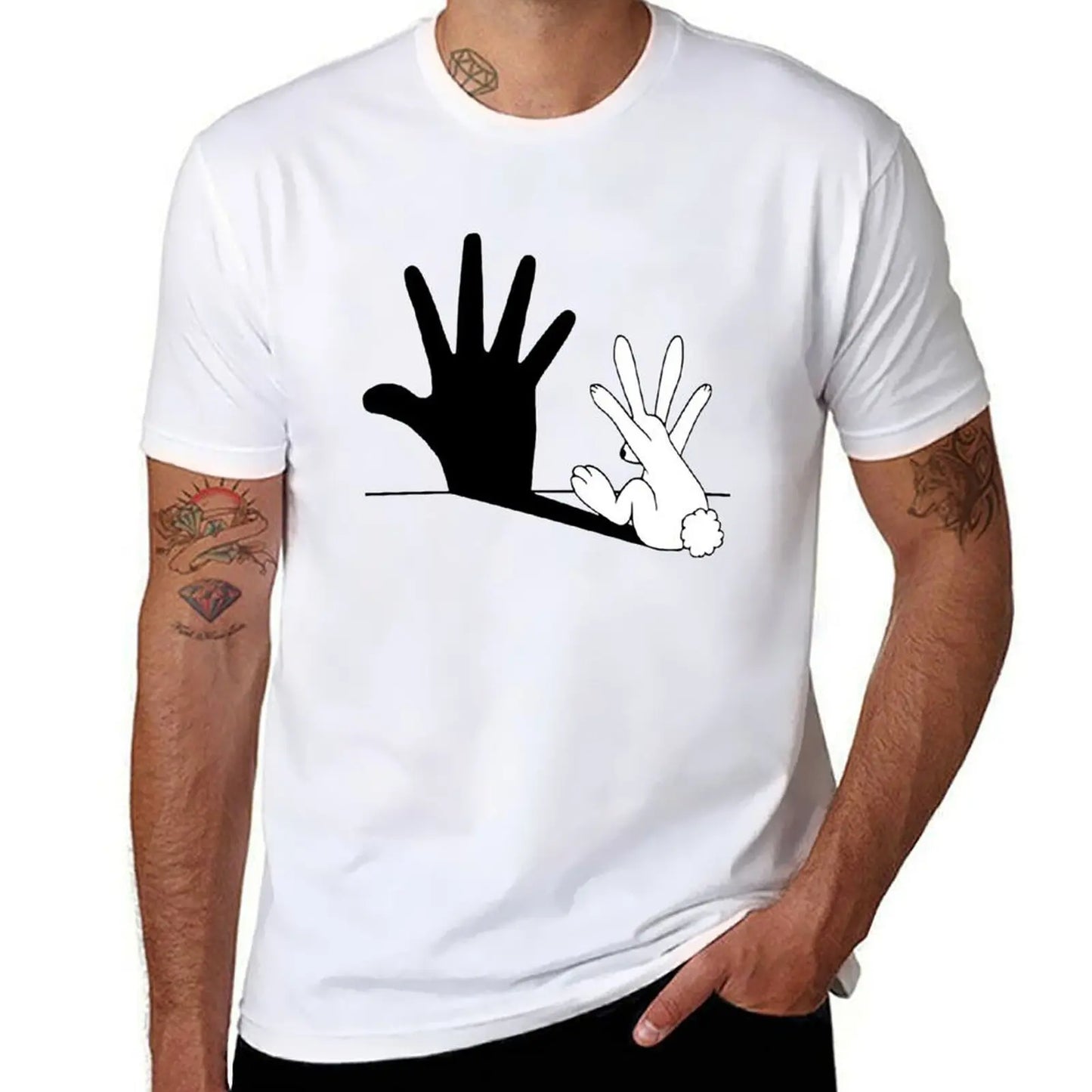 Rabbit Hand Shadow T-Shirt