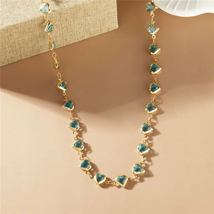 Exquisite Heart Shaped Charm Bracelet