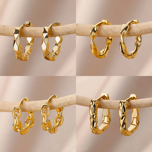 Elegant Small Hoop Earrings