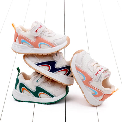 Kid Shoes Casual Sneaker Breathable for Baby Boys and Girls 1-3 Years Old Rubber Sole Anti-slip Spring and Autumn 2023 Fashion