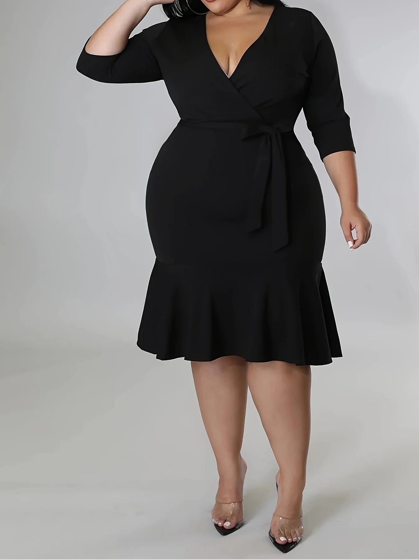 Fish Tail Skirt Plus Size