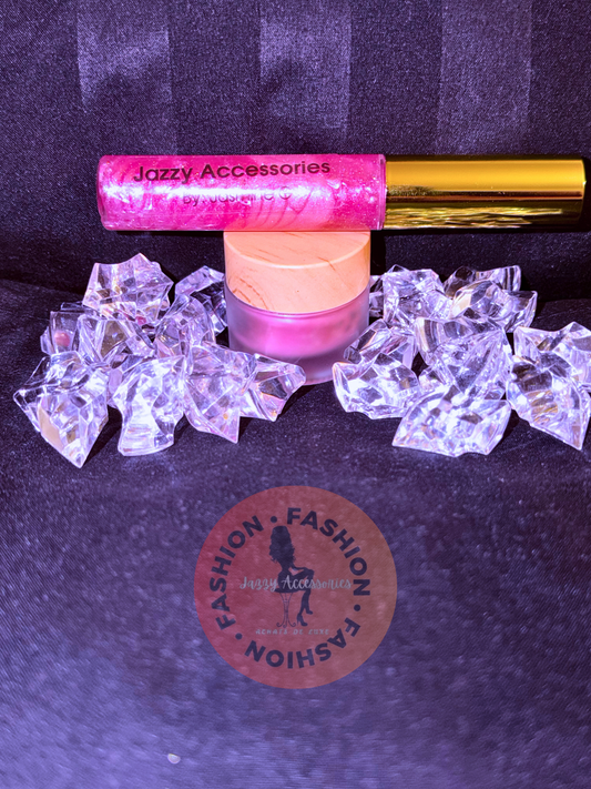 Lip Balm & High-Shine Gloss Duo Set