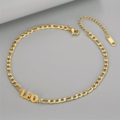 Twelve Zodiac Constellations Anklet