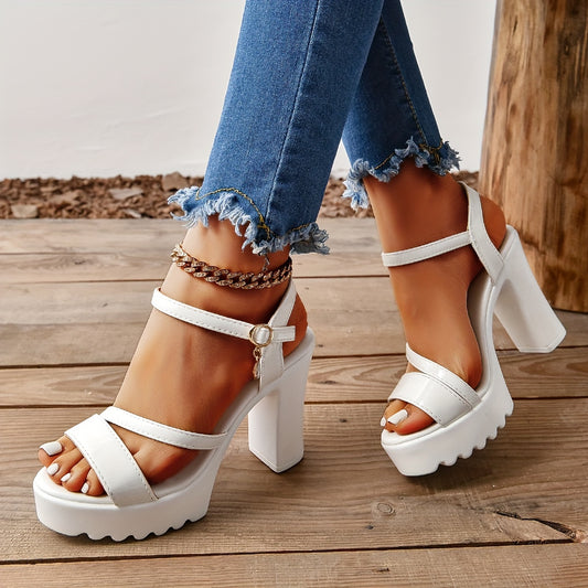 Chic High Heel Sandals