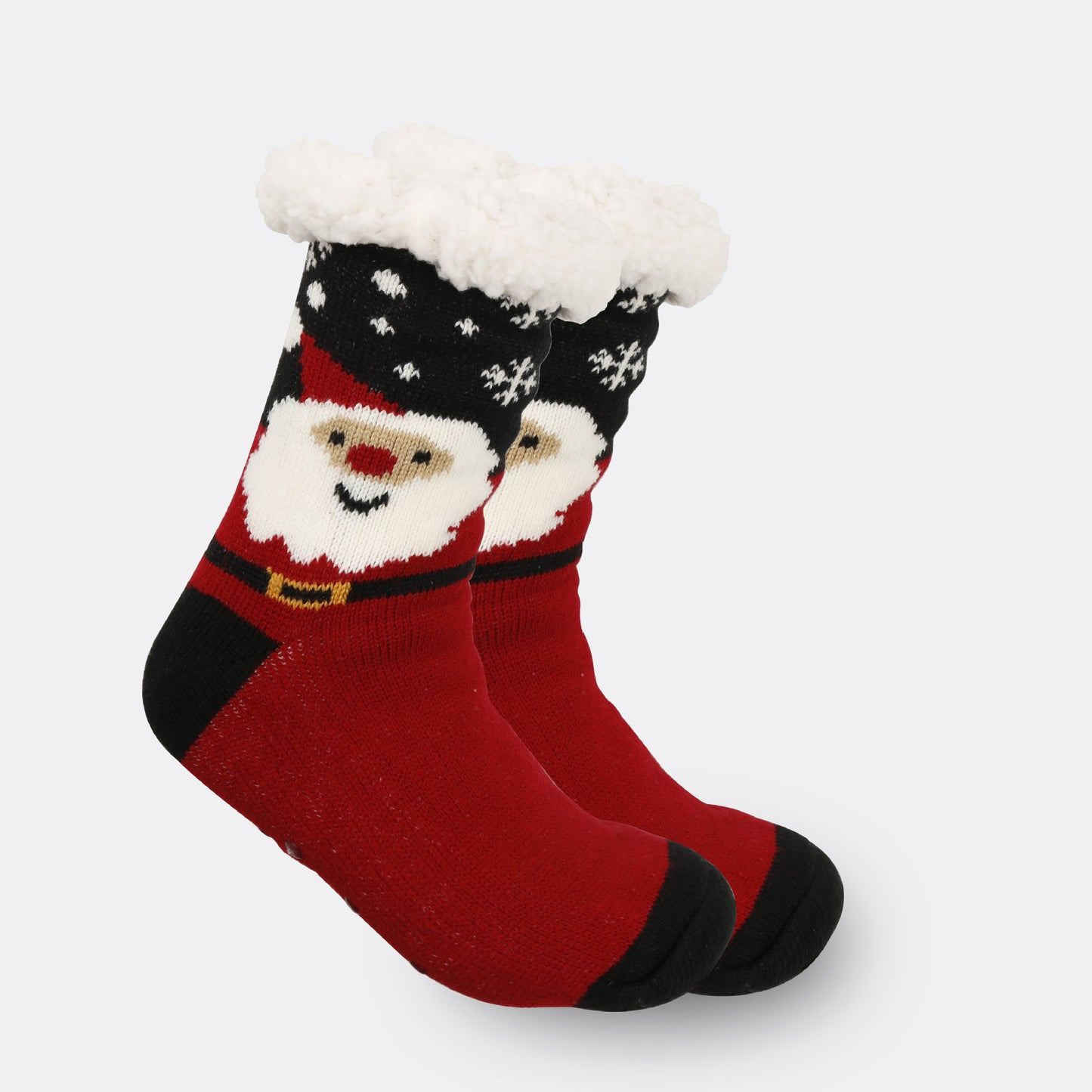 Christmas Women's Thickened Fleece-lined Room Socks