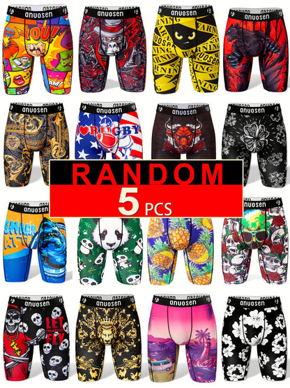 5pcs Boxer Briefs