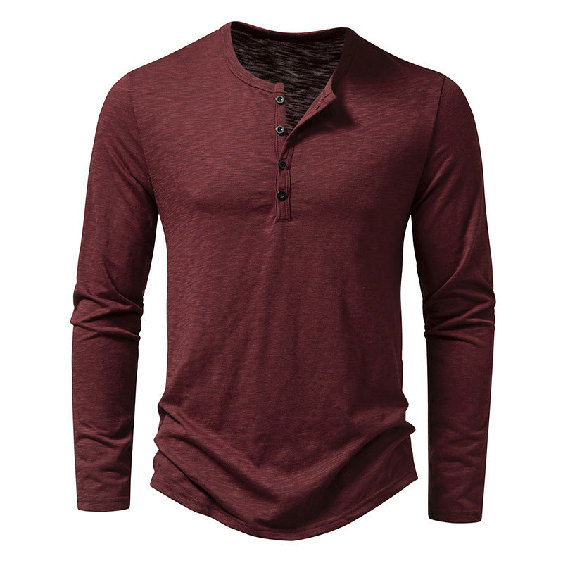 Men's Casual Solid Color Pullover