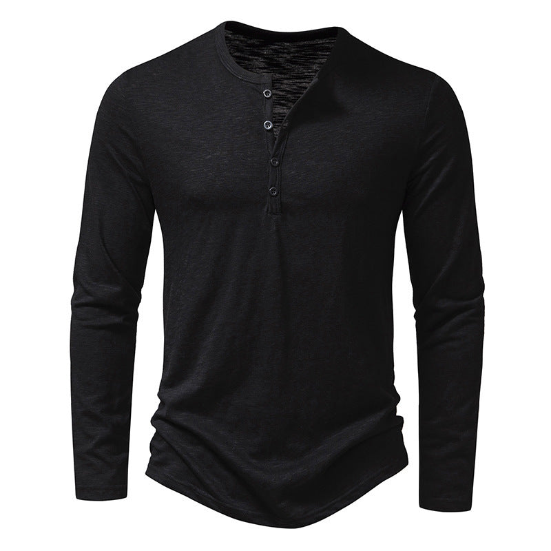 Men's Casual Solid Color Pullover